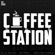 Coffee station vinyl for sale  Oregon