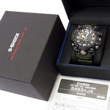 Relógio Casio G-Shock Mudmaster Gwg-1000-1A3Jf masculino rádio estojo de instruções solar, usado comprar usado  Enviando para Brazil