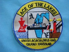  REMENDO GUARDA COSTEIRA USCGC ACÁCIA WLB-406 ACE OF THE LAKES GRANDE PARAÍSO MI, usado comprar usado  Enviando para Brazil