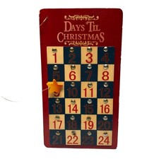 Christmas countdown advent for sale  Clam Gulch