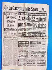 Gazzetta dello sport usato  Italia