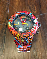 Usado, Invicta Pro Diver Graphitti Exclusive 52mm caixa de aço inoxidável multicolorida comprar usado  Enviando para Brazil