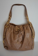 Usado, Original Car Shoe by PRADA Tasche Bag Damen Handtasche Leder todschick sand comprar usado  Enviando para Brazil
