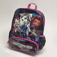 Mochila escolar Monster High colecionável Frankie Stein Clawdeen Wolf comprar usado  Enviando para Brazil