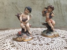 Statuine porcellana angioletti usato  Roma