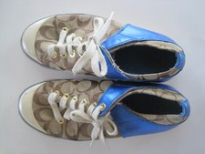 Coach blue tan for sale  Elizabeth