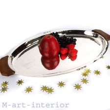 Art Deco Tablett, 46 x 27 cm, Silver Plated, Tray, Wilhelm Wolff Pforzheim, 30er comprar usado  Enviando para Brazil