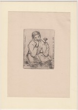 Riginal grafik exlibris gebraucht kaufen  Leipzig