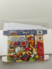 Paper Mario - Nintendo 64 N64 - Apenas caixa sem jogo comprar usado  Enviando para Brazil