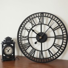 Wanduhr vintage schwarz gebraucht kaufen  Duisburg