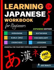 Learning japanese workbook for sale  San Jose