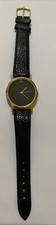 Relógio de pulso feminino folheado a preto e dourado comprar usado  Enviando para Brazil