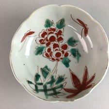 Tigela de porcelana japonesa vintage Kobachi C1930 design borboleta floral PT418 comprar usado  Enviando para Brazil
