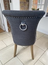 grey chairs studded dining for sale grey chairs studded dining for sale SLOUGH