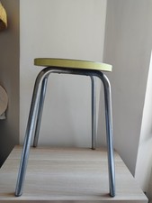 Tabouret jaune vintage d'occasion  Cannes