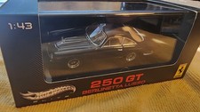 Hot Wheels Elite Ferrari 250 GT Berlinetta Lusso Tour De France AZUL 1:43 comprar usado  Enviando para Brazil