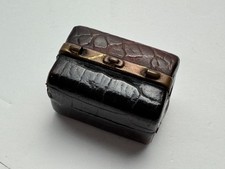 Antique leather brass for sale  GODALMING