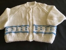 Hand knitted cardigan for sale  SPALDING