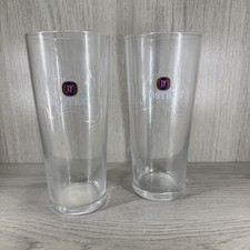 Fosters pint glasses for sale  HUNGERFORD