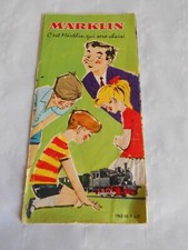 Brochure marklin 1962 d'occasion  Bais