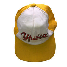 Boné Snapback Vintage Ypioca Amarelo Branco Destilaria Brasileira Cachaca Antigo comprar usado  Enviando para Brazil