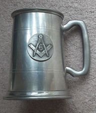 Vintage pewter tankard for sale  SOMERTON