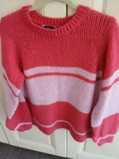 Joules pink jumper for sale  BANGOR