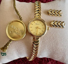 14k gold bulova for sale  Pinckney