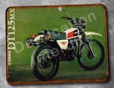 Plaque métal Yamaha 125 DTMX comprar usado  Enviando para Brazil