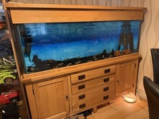 Aqua oak aquarium for sale  AYLESFORD