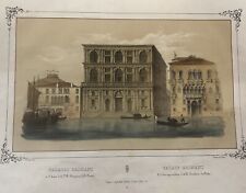 Stampa antica 1850 usato  Italia