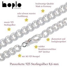 Silberkette echt 925 gebraucht kaufen  Hof