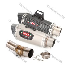 Usado, Silenciador silenciador 51mm tubo de escape pontas de escape para Kawasaki ER6N 2012-2016 comprar usado  Enviando para Brazil