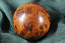 Bola madera polos oscuros. Artesanal. Ball wood dark poles. Handcrafted comprar usado  Enviando para Brazil
