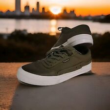 Sapatos de skate Emerica verde oliva Vulcano masculino 9 feminino 10,5 EUA comprar usado  Enviando para Brazil