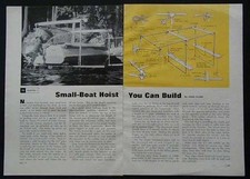 Small boat hoist for sale  Diamond Point