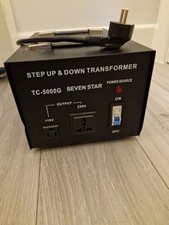 5000w step transformer for sale  LONDON