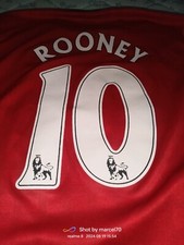 Rooney manchester united usato  Tavigliano