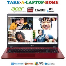 Notebook Acer Aspire Vermelho Windows11 BIG 1Tb HD 15.6" Tela HDMI WiFi - Vem Na Caixa, usado comprar usado  Enviando para Brazil