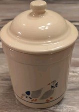 Friendship pottery canister for sale  Hudson