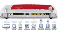 Avm fritzbox 7390 gebraucht kaufen  Tiefenbach