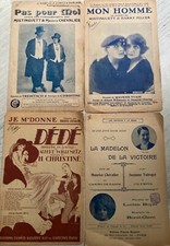 Collection partitions chansons d'occasion  Lyon IV
