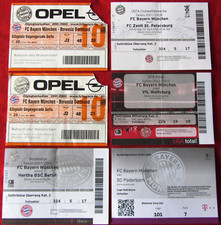 Sammlertickets bayern münchen gebraucht kaufen  Paderborn