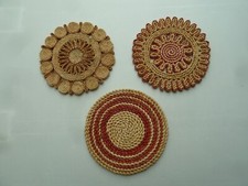 Vintage topfuntersetzer bast gebraucht kaufen  Zierenberg