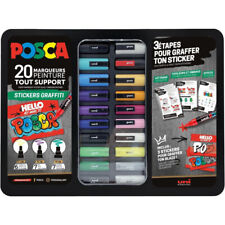 Posca malette stickers d'occasion  France