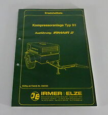 Teilekatalog ersatzteilliste i gebraucht kaufen  Jever