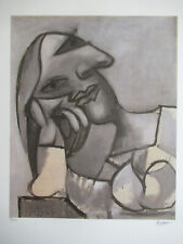 Lithographie buste femme d'occasion  Hettange-Grande