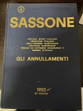 Catalogo sassone 1850 usato  Cagliari