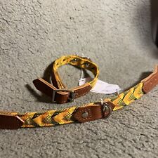 Leather dog collars for sale  THATCHAM