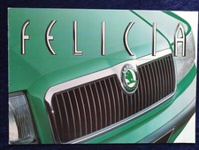 Skoda felicia brochure d'occasion  Expédié en Belgium